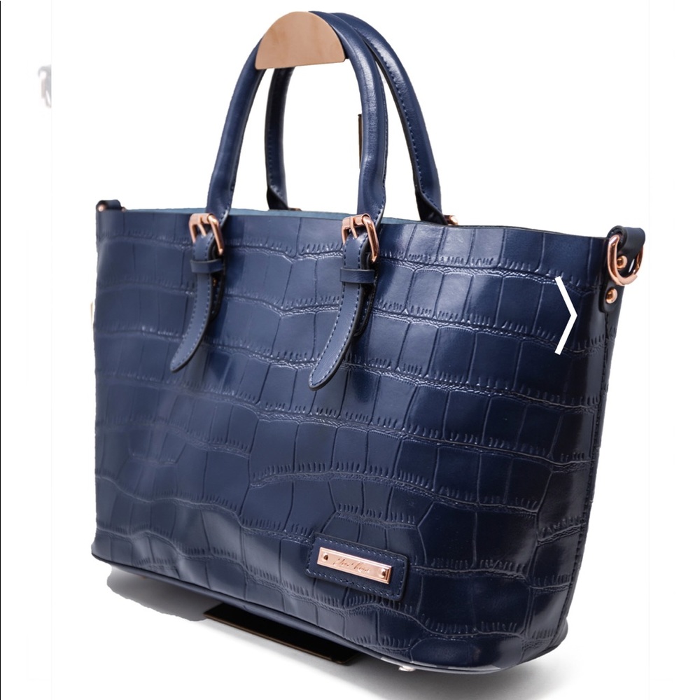 “Camila” Handbag (Blue)